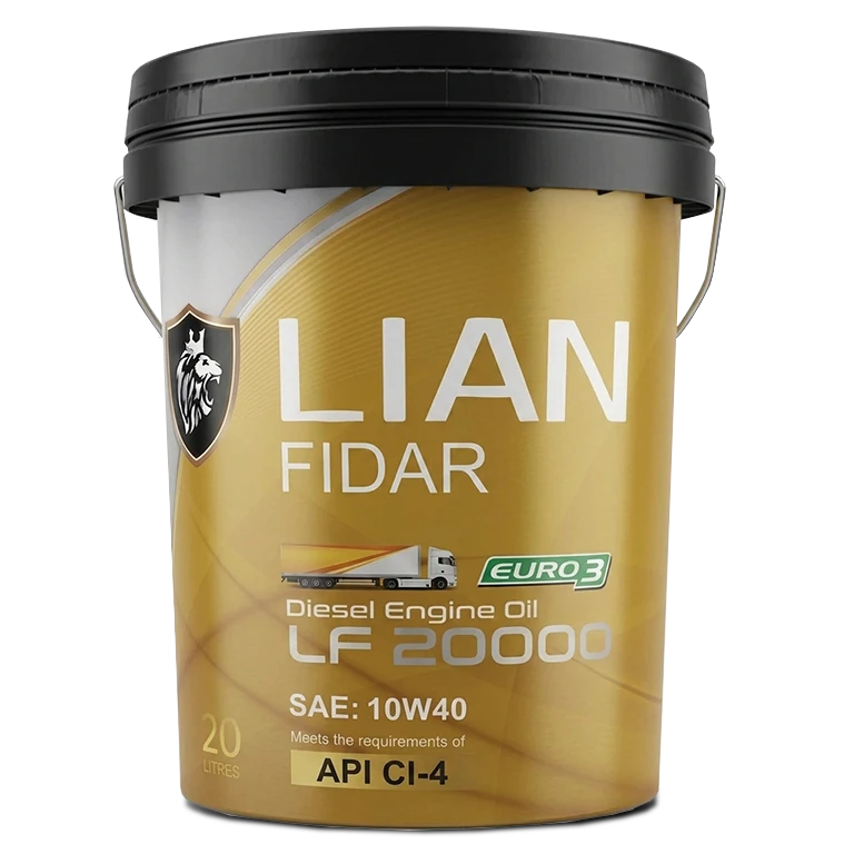 روغن موتور دیزلی لیان فیدار LF 20000 با گرانروی 10W40
