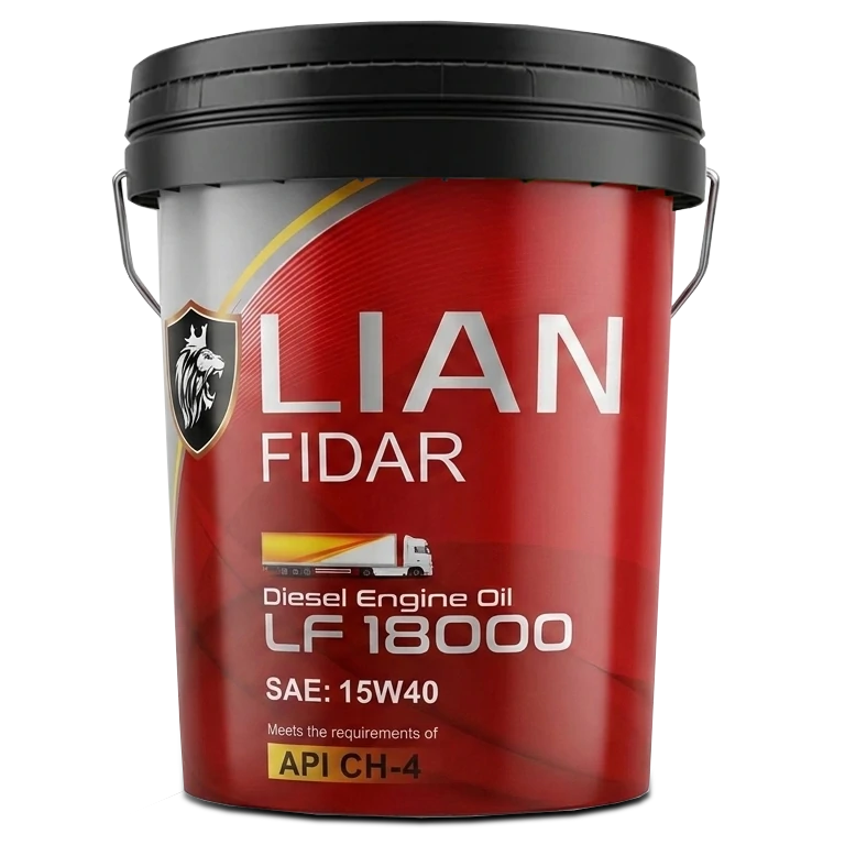 روغن موتور دیزلی لیان فیدار LF 18000 مدل CH-4 حجم 20 لیتر (15W40)